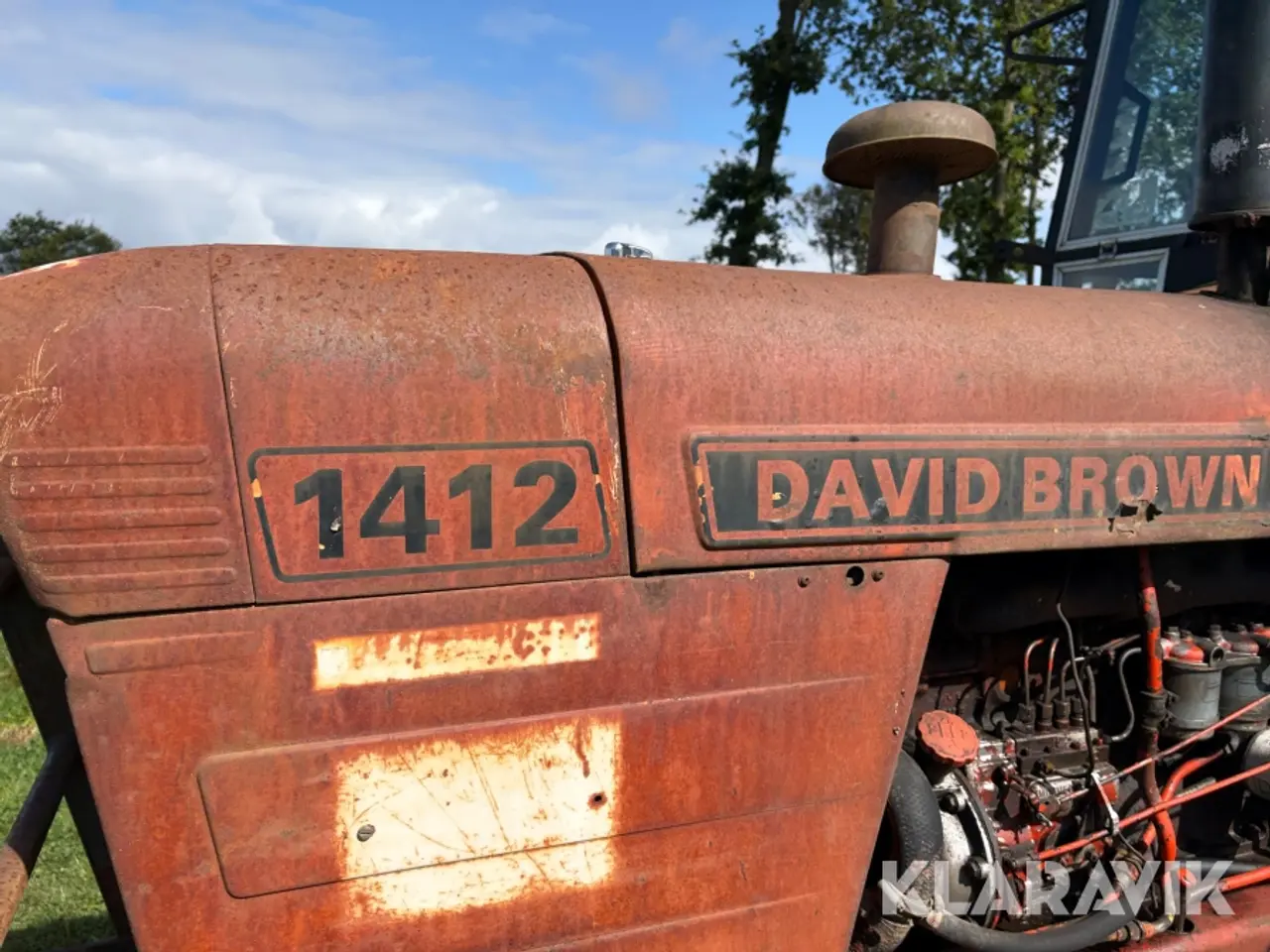 Billede 12 - Veterantraktor David Brown 1412