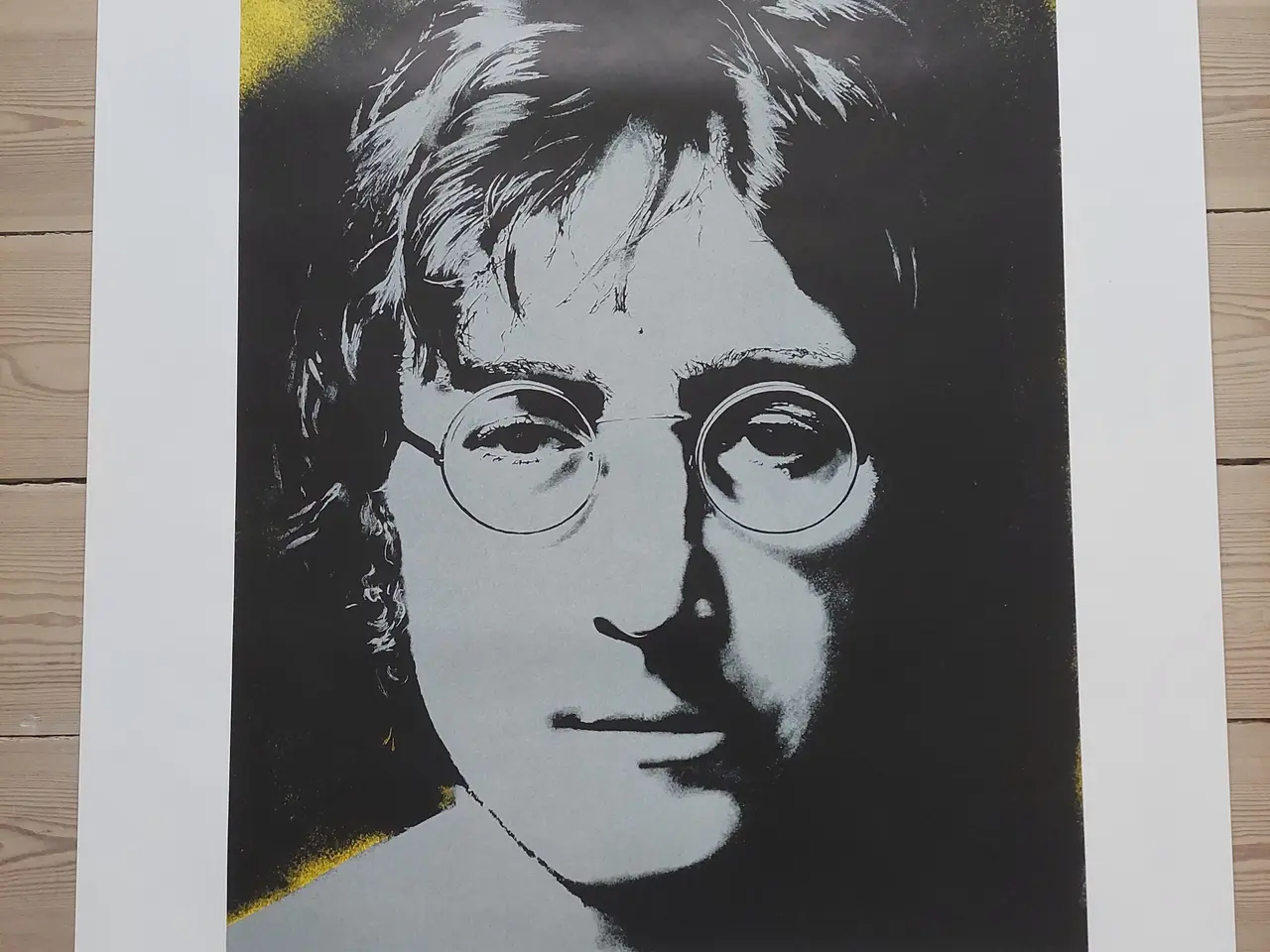 Billede 1 - John Lennon plakat (1993) – Randers Kunstmuseum