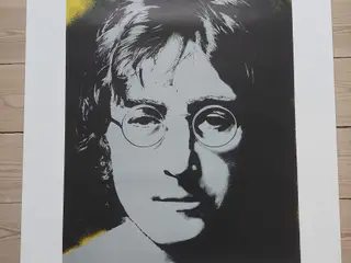 John Lennon plakat (1993) – Randers Kunstmuseum