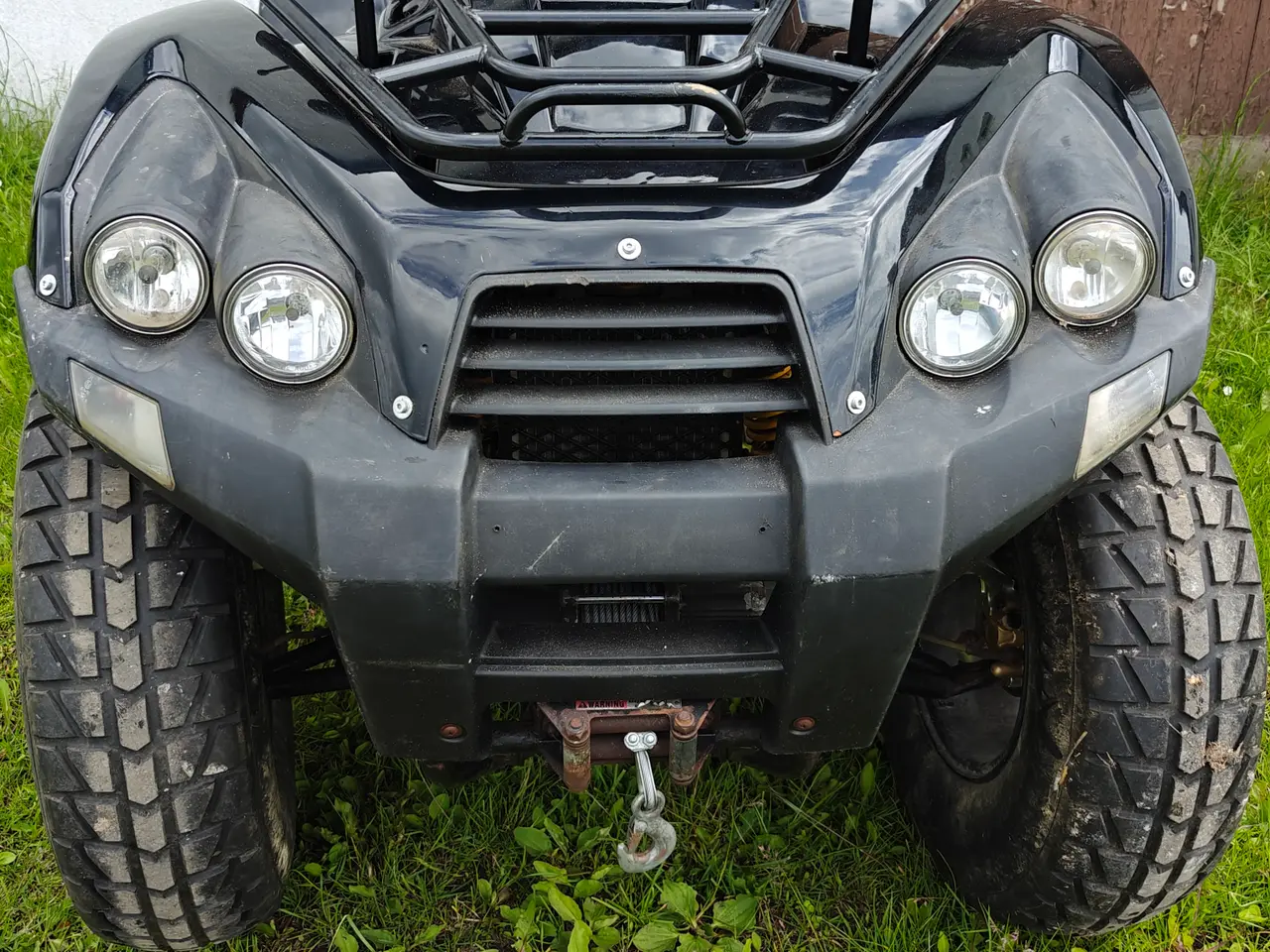 Billede 2 - Flot SMC Jumbo 302 ATV på bilplader (hvide plader)