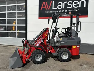 HZM 807 Minilæsser uden kabine