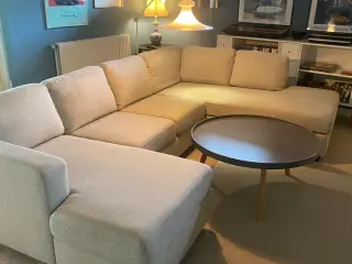 Sofa, fin og med god komfort, som ny.