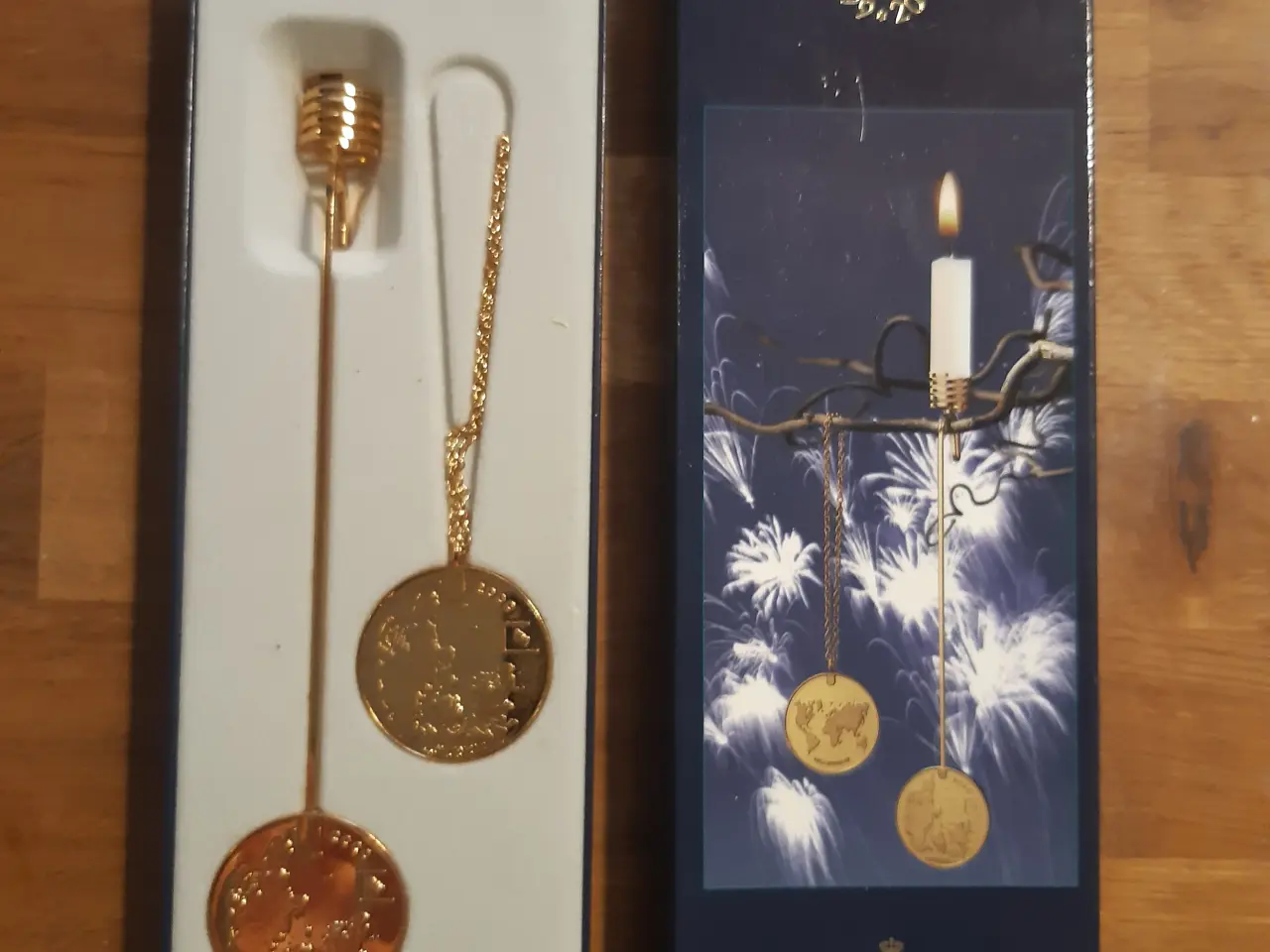 Billede 1 - Georg Jensen lyseholder og ornament