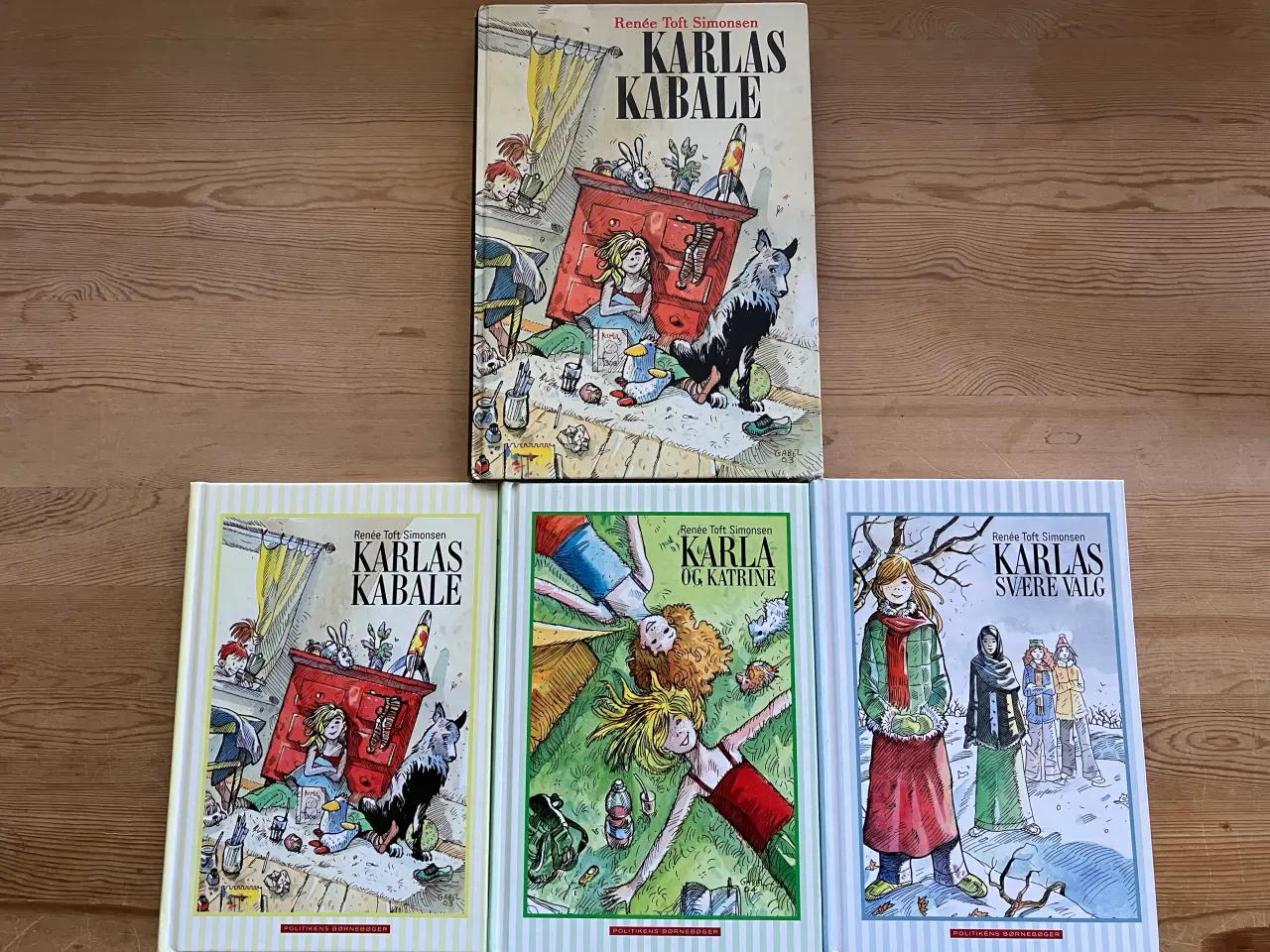 Billede 1 - 6 Karla bøger og 2 Janne bøger