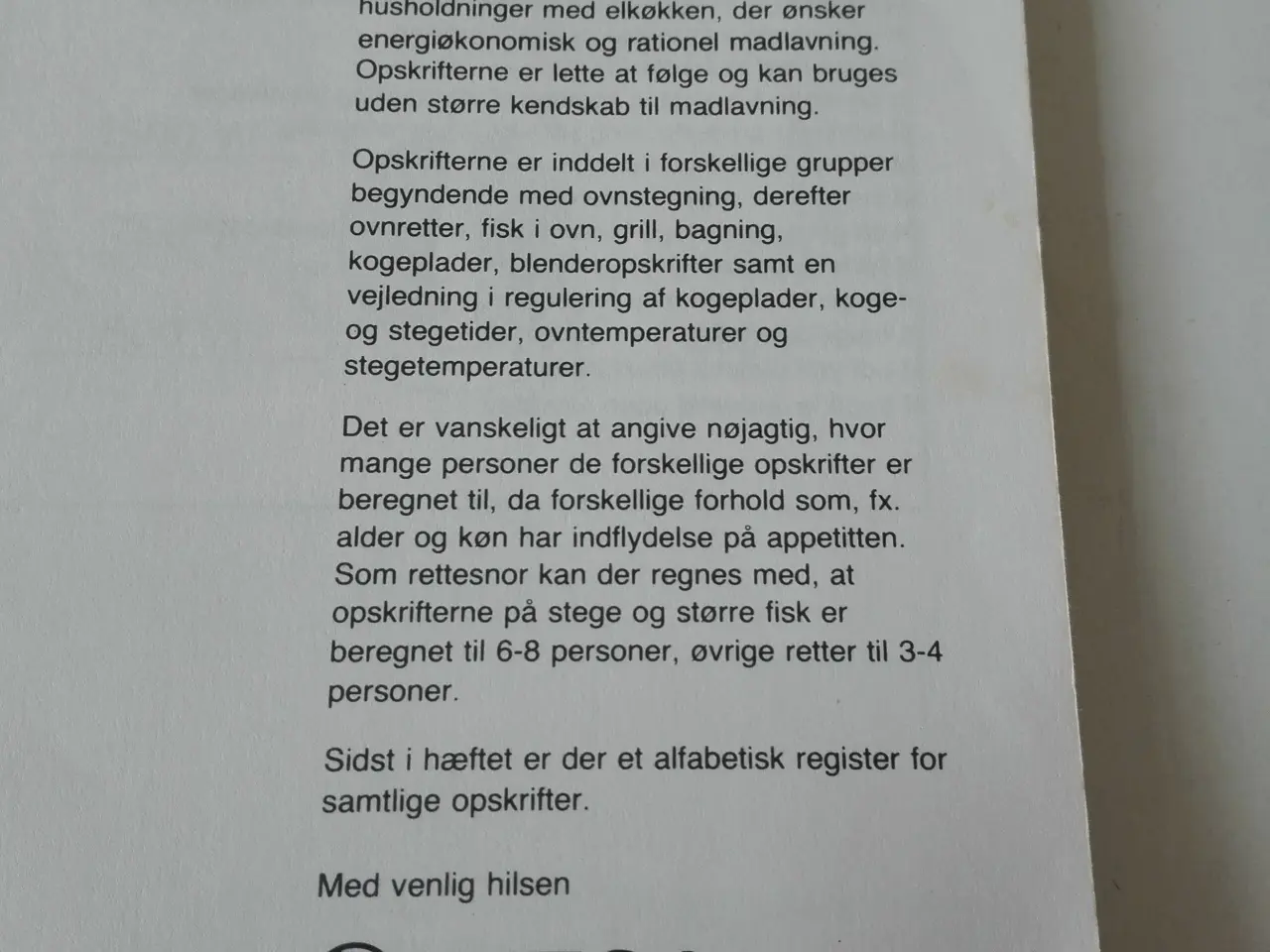 Billede 2 - Opskrifter / Seas 
