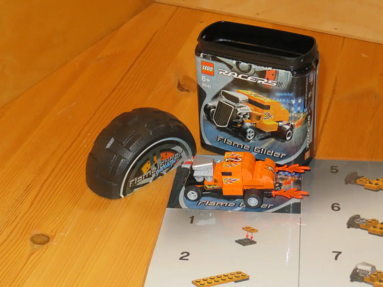 Billede 3 - Lego Racers, LEGO nummer 8641, Flame Glider