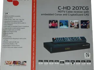 Triax DVB-C Tuner C-HD 207 CX - uden B&O Kit