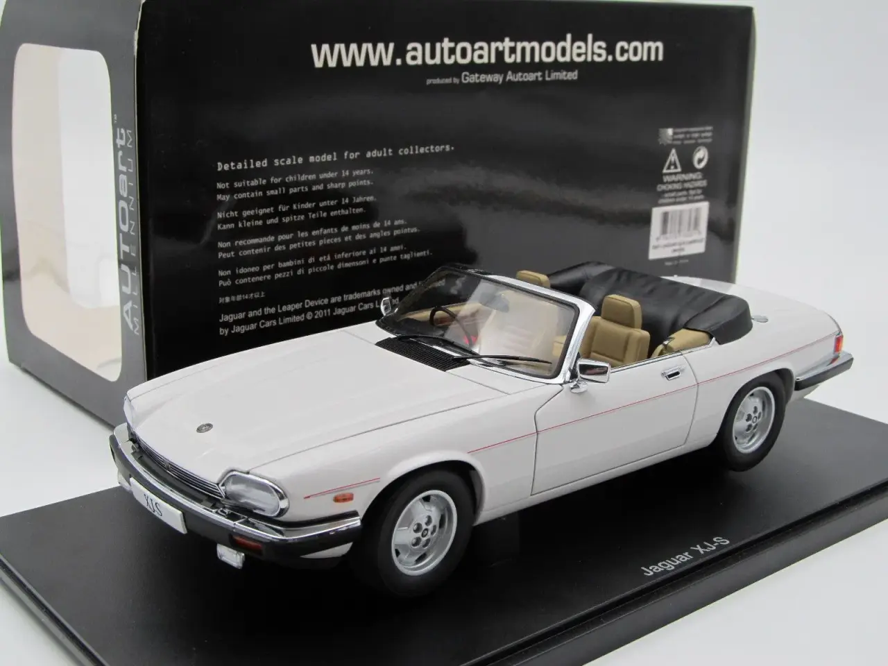 Billede 1 - 1976 Jaguar XJ-S V12 Cabriolet 1:18 Fre