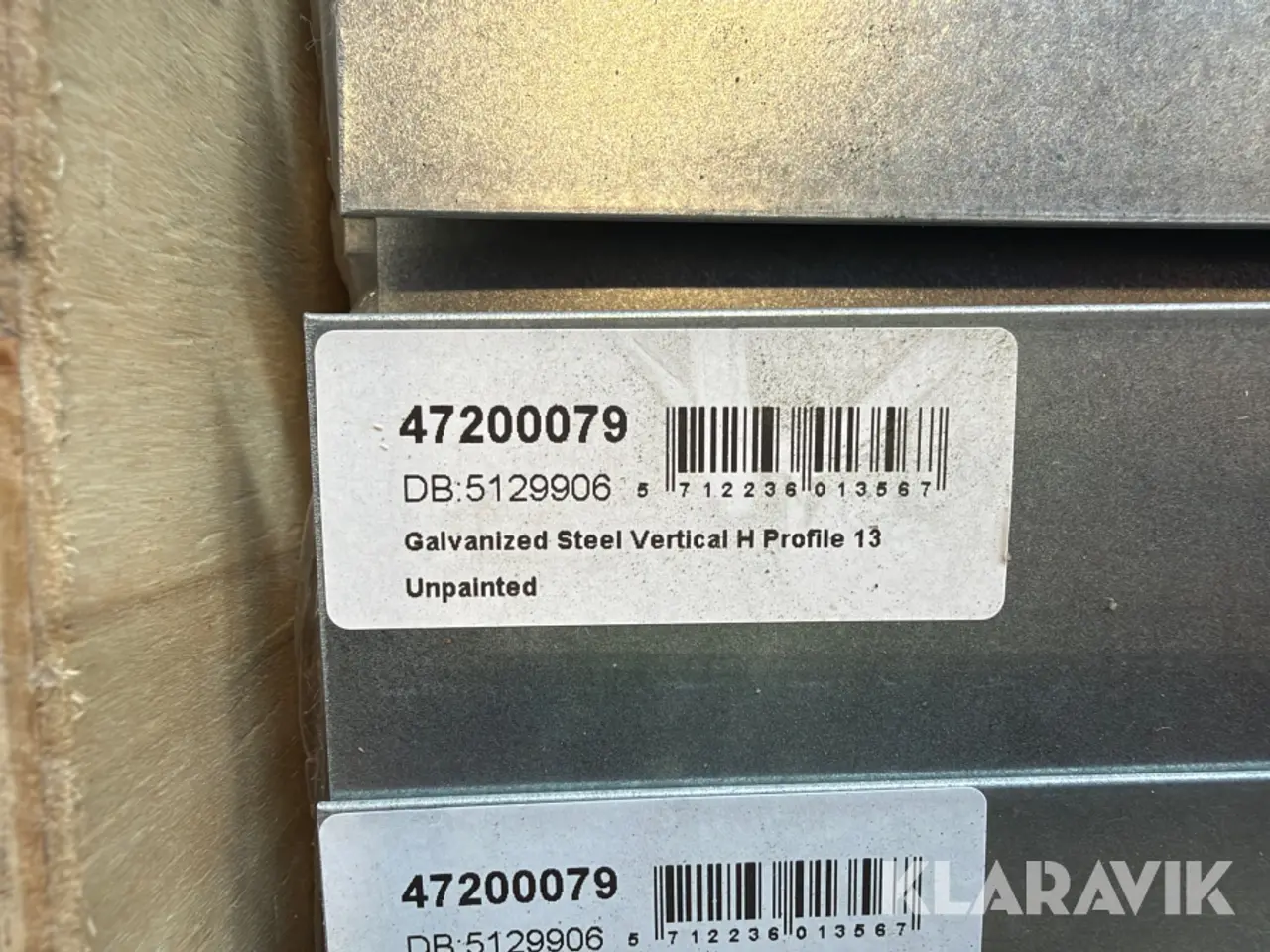 Billede 7 - H-profiler JUAL JP090010 galvaniseret stål 500 Styk