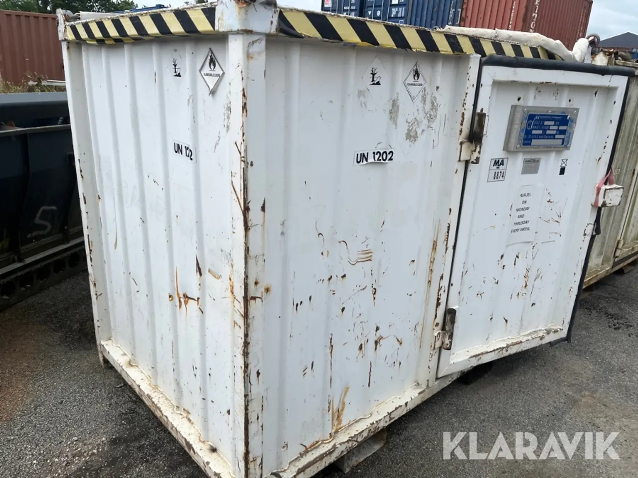 Billede 2 - Olietank i Container KN Beholderfabrik 1500