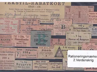 Rationeringsmærker - 2. Verdenskrig