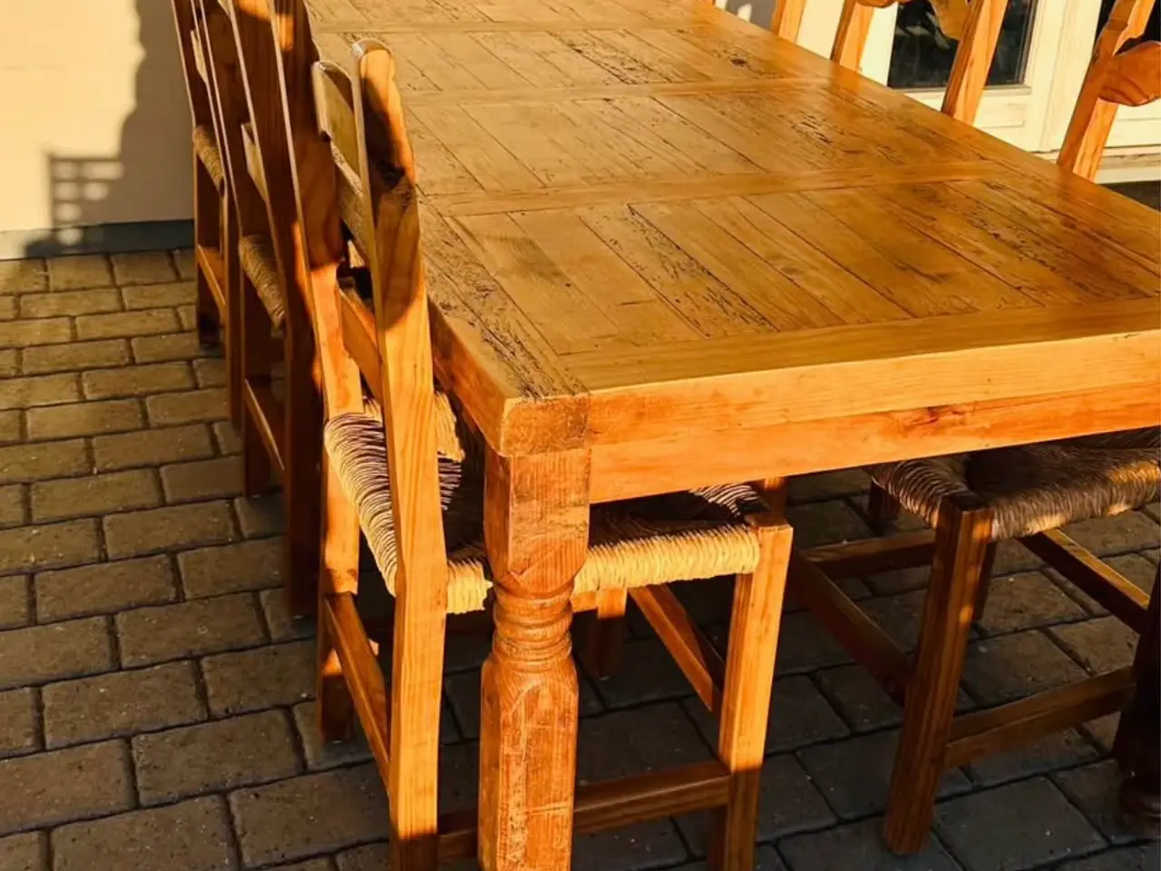 Billede 6 - Spisebord med stole, Mexican style