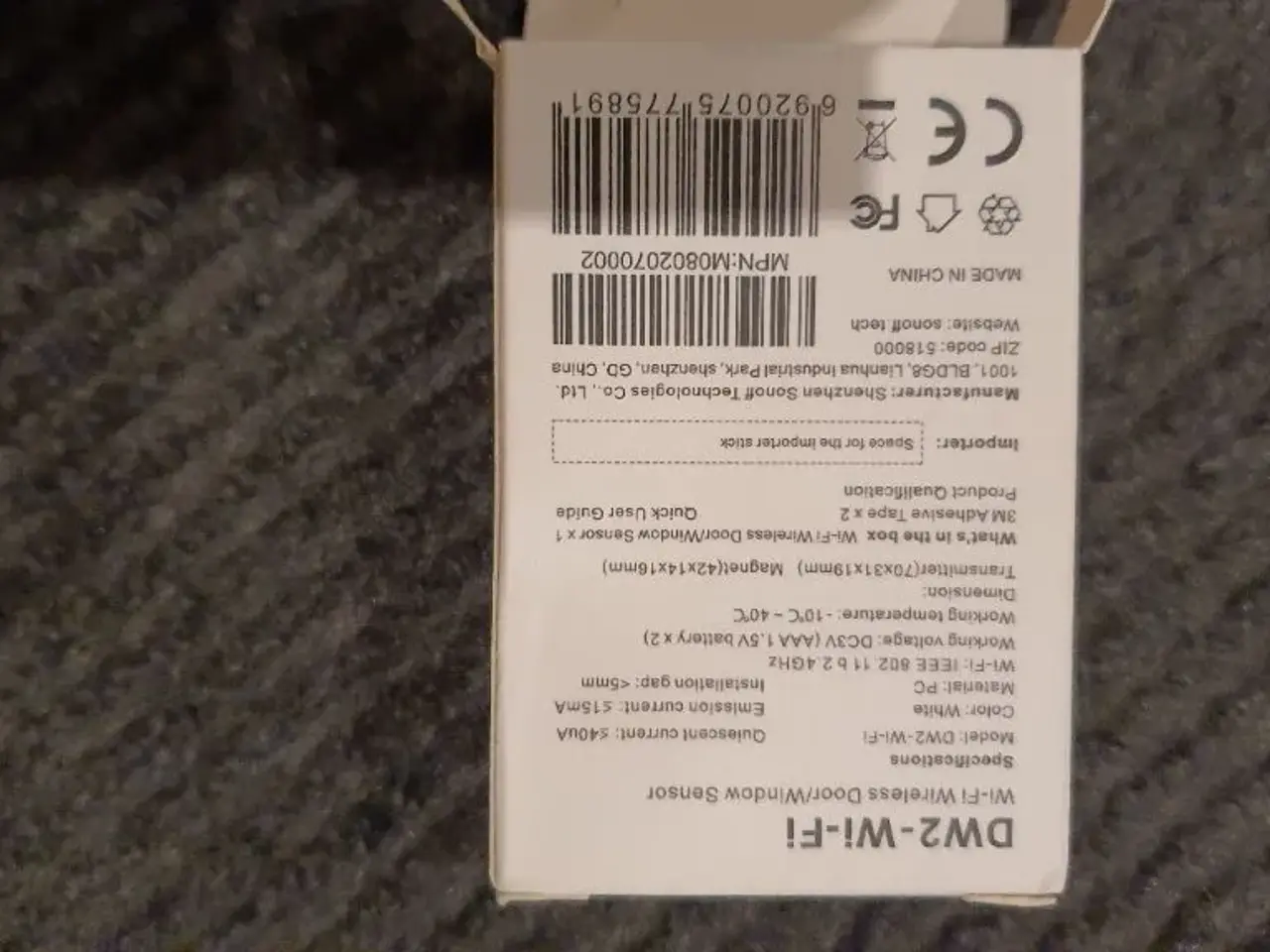 Billede 2 - WiFi Dør Sensorer 5 Stk