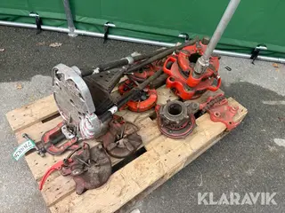 Værktøj til gevindskæring Ridgid - 1 palle