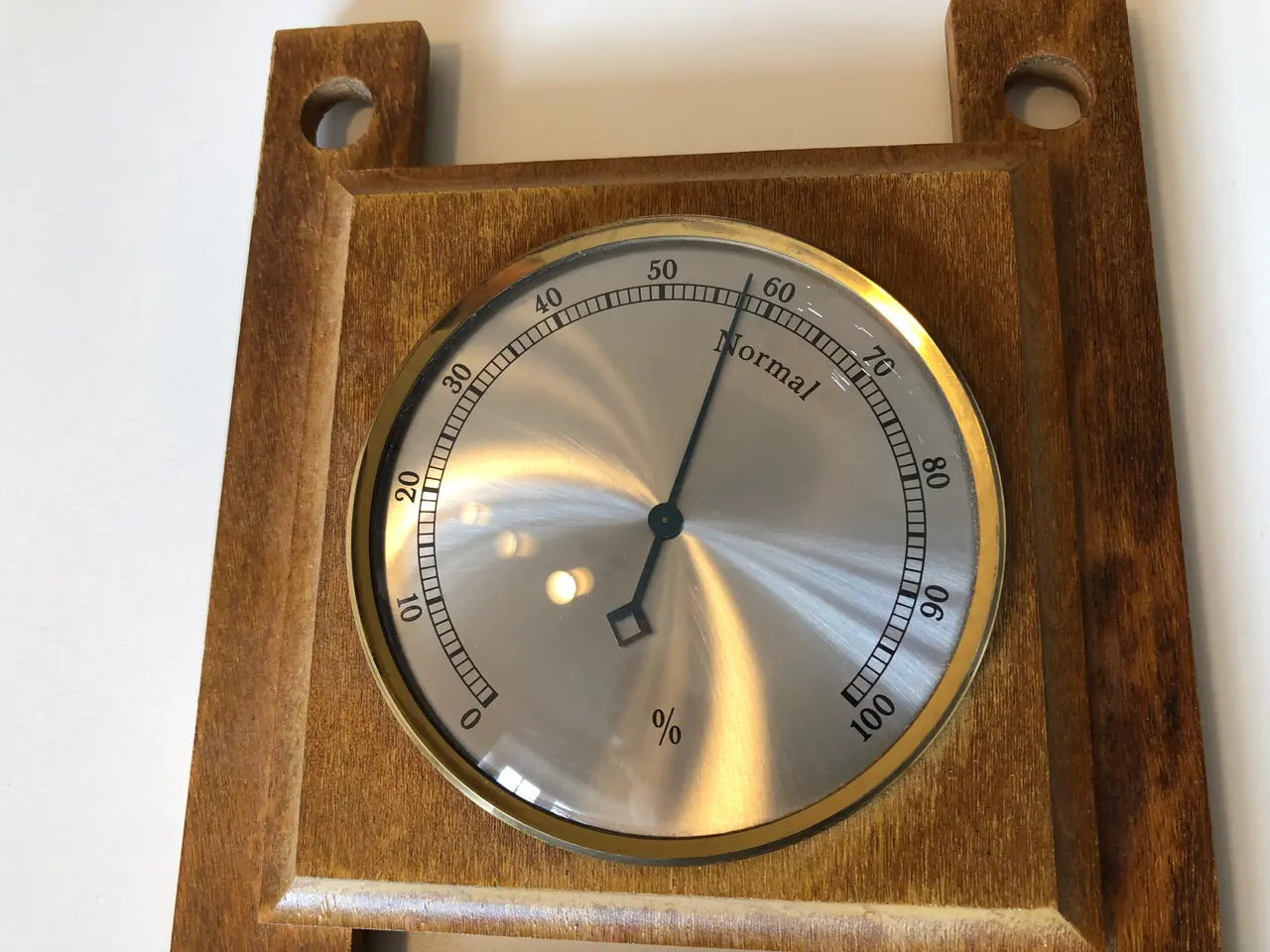 Billede 3 - Barometersæt med barometer, termometer og hygromet