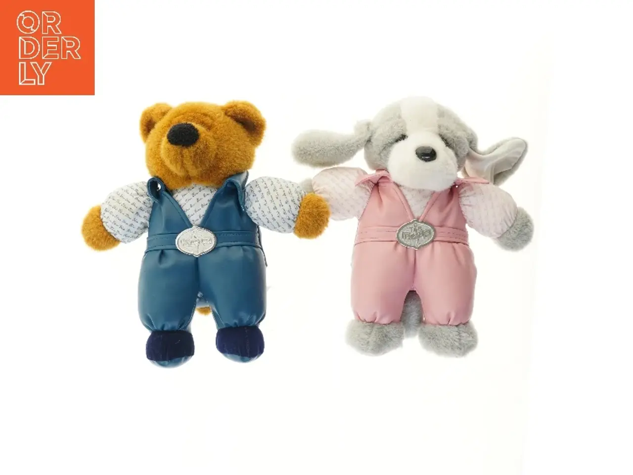 Billede 1 - Teddy og Hund tøjdyr (str. 38 cm)