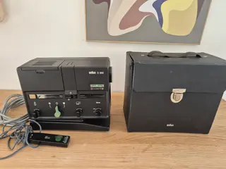 Diasprojektor Braun D300, Sælges som købt og beset