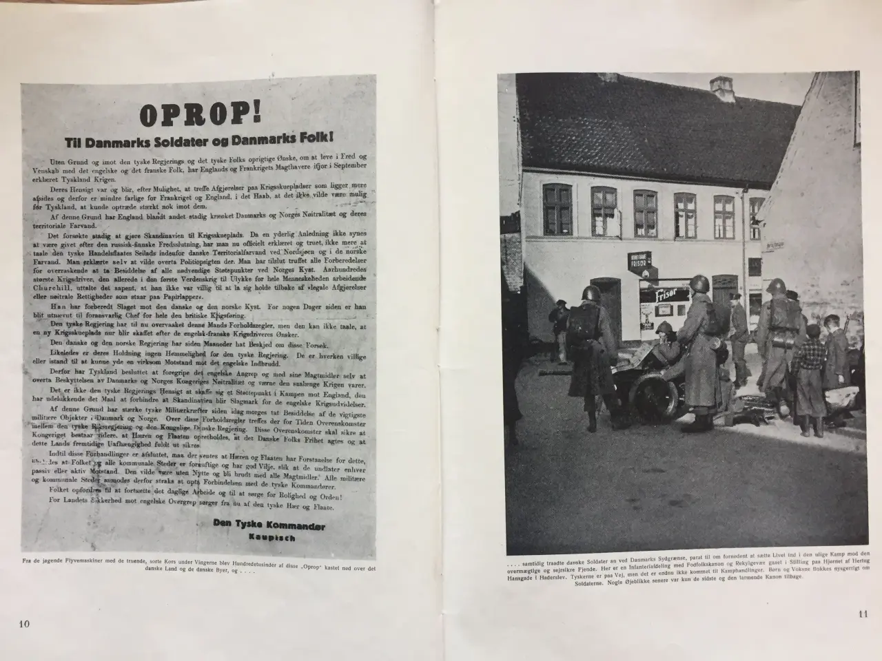 Billede 3 - Den Danske Kamp i Billeder og Ord