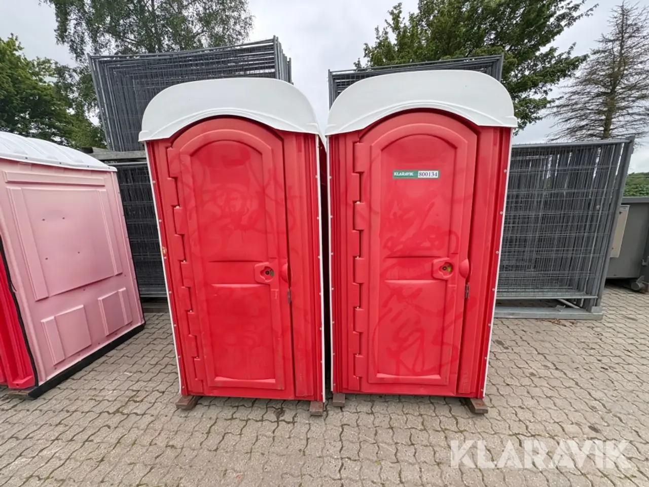 Billede 2 - Toiletkabiner 2 styk