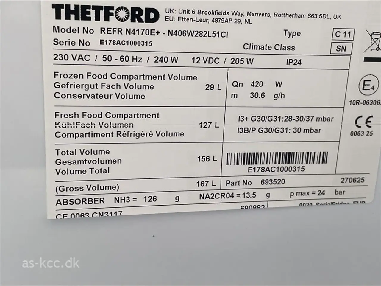 Billede 11 - 2026 - Adria Altea 402 PH Adria Altea 402 PH årg. 2026 4 sovepladser, 4 siddepladser Myggenet - halvdør kr. 1.640,- er lagt i prisen