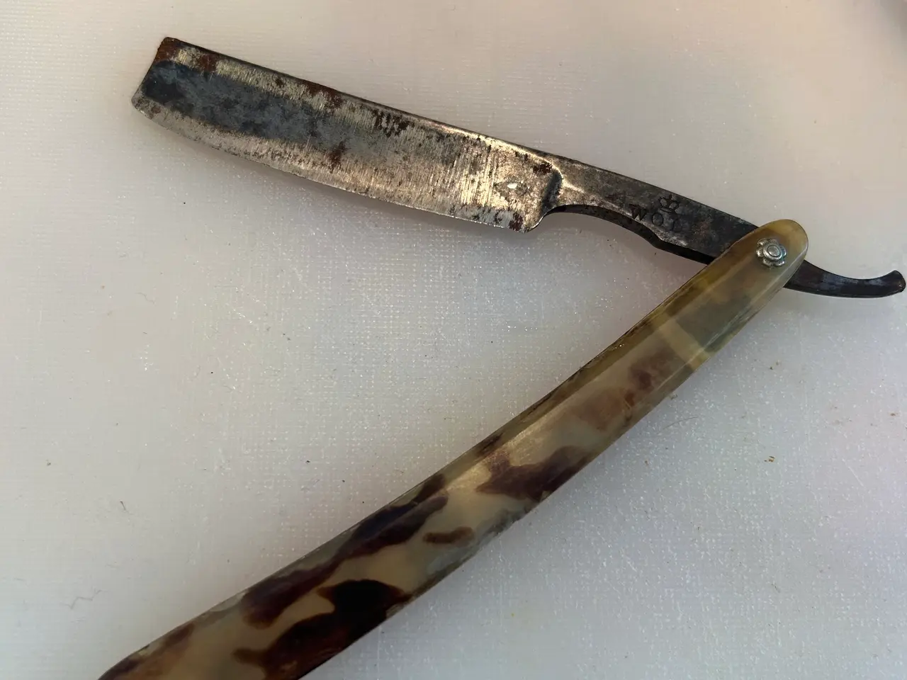 Billede 1 - Meget gammel barberkniv