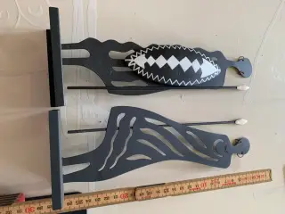 Afrikanske metal figurer