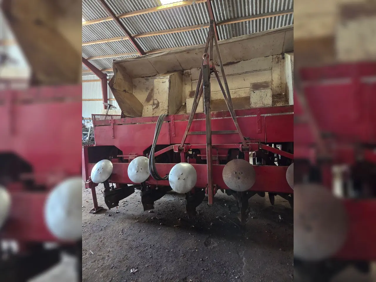 Billede 2 - Komarno Stor 6 rækket lægger, med 6 tons tank.