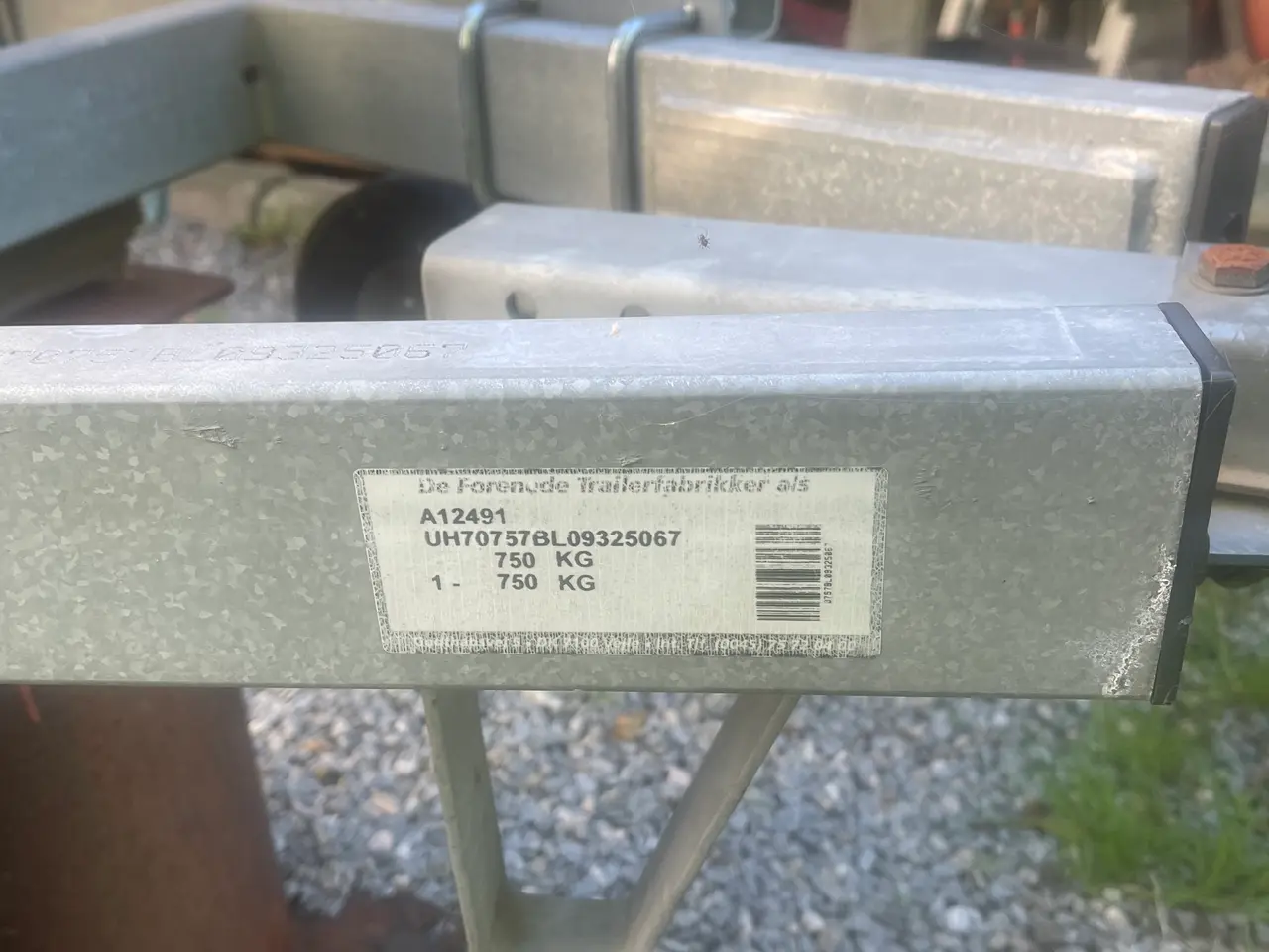Billede 6 - Rudkøbing BF 48 Damjolle med 750 kg trailer