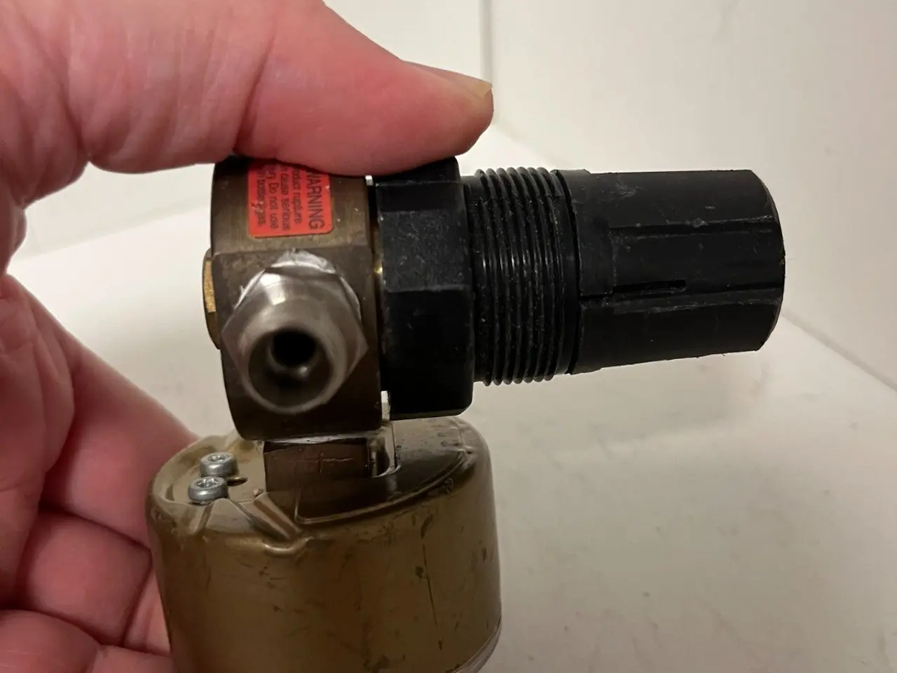 Billede 7 - Oxygen Pressure Regulator 0–10 bar WIKA Gauge
