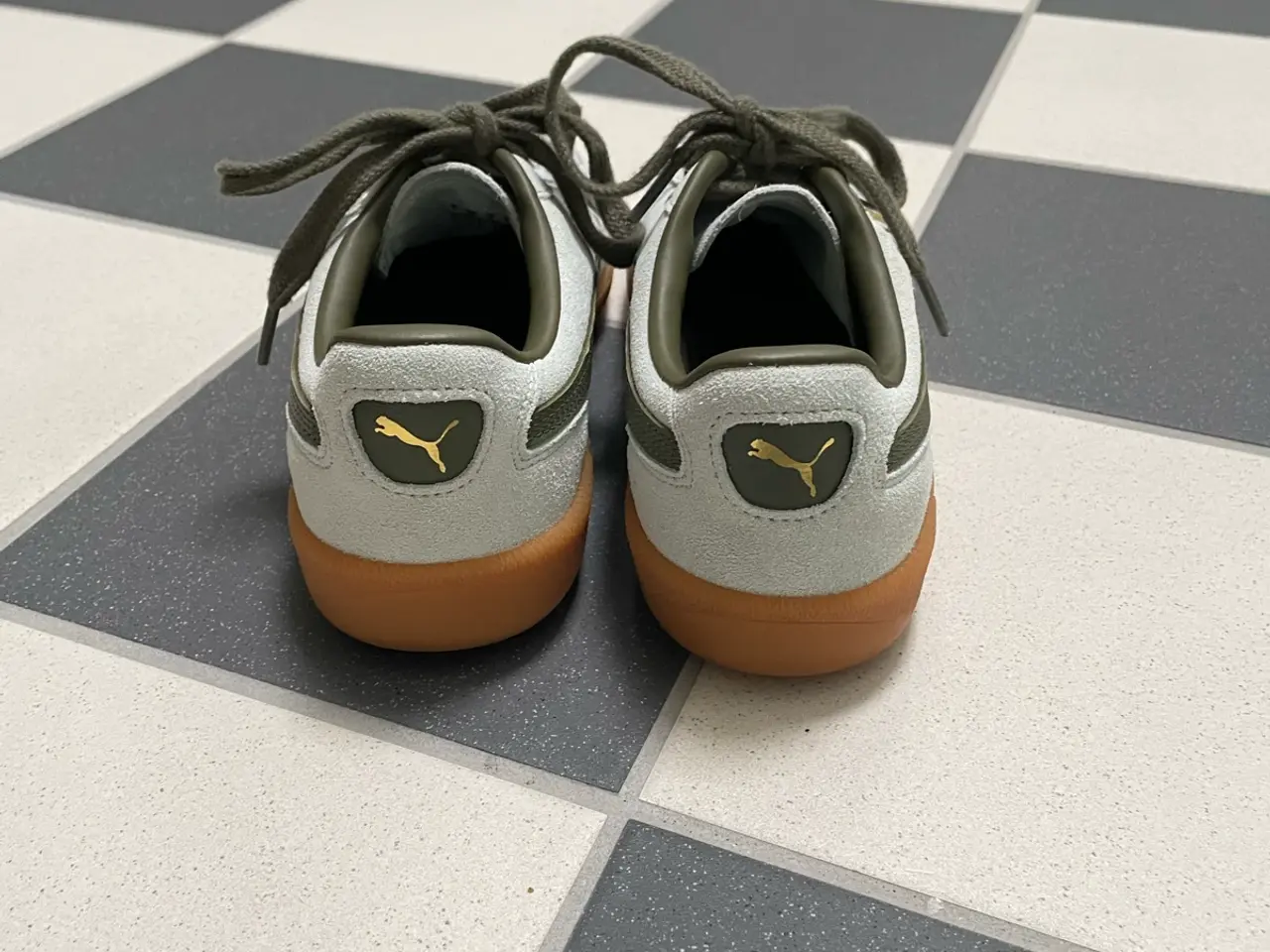 Billede 3 - Puma sneakers Palermo grønne tonet