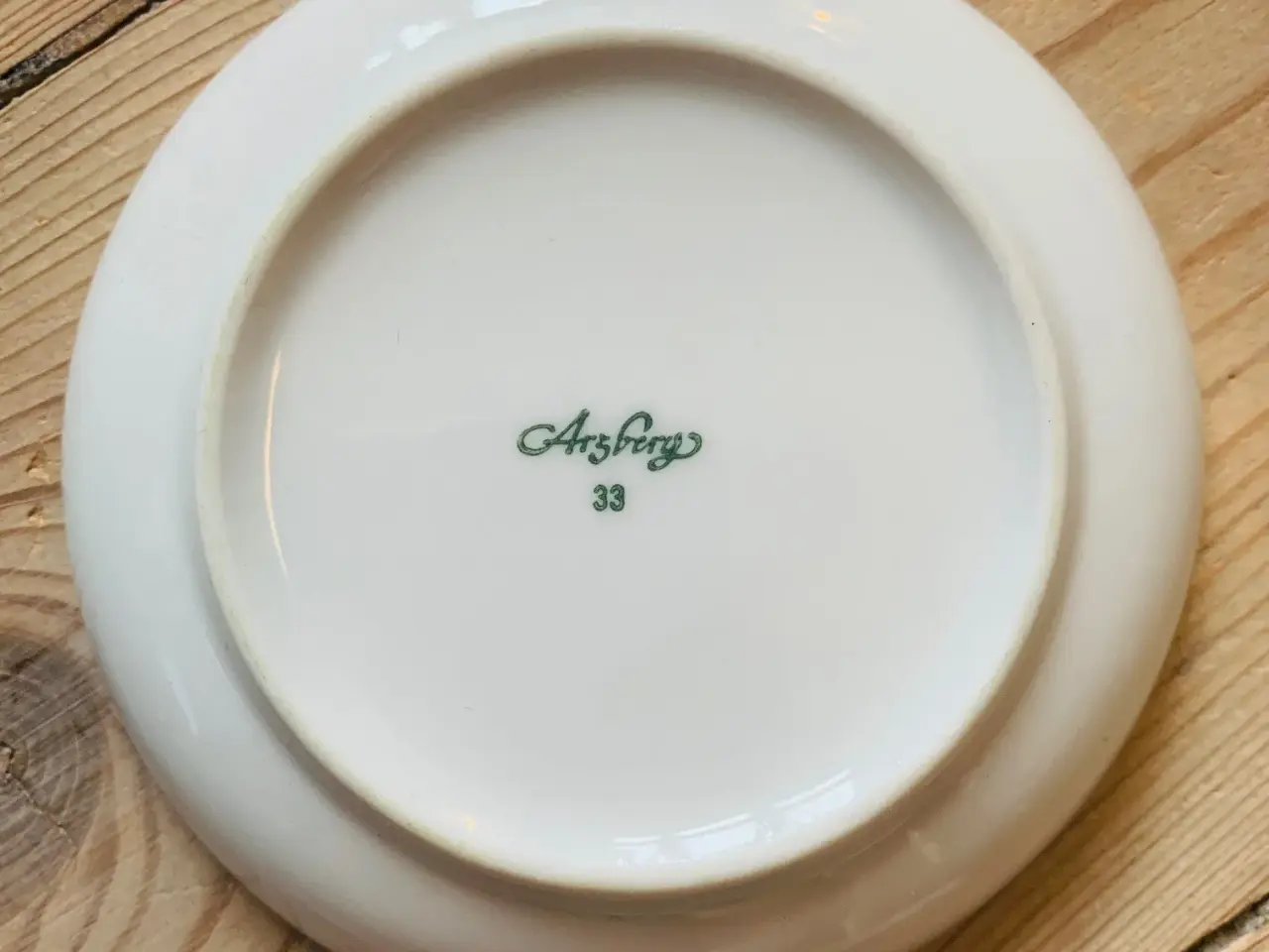 Billede 2 - Lille Arzberg platte - ø 10 cm, nr. 33