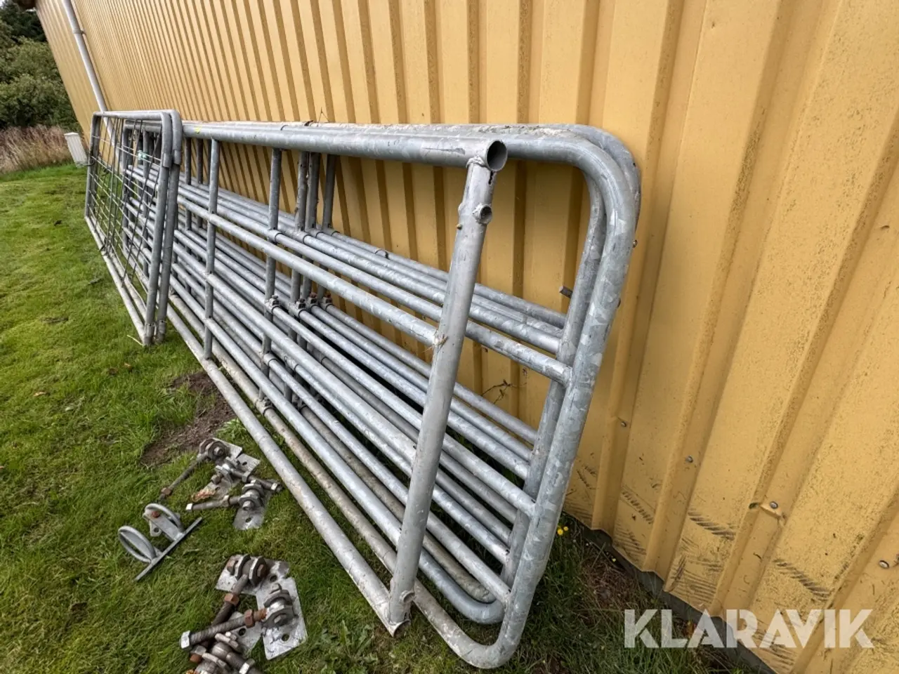Billede 4 - Udtrækslåger galvaniseret 7 Styk