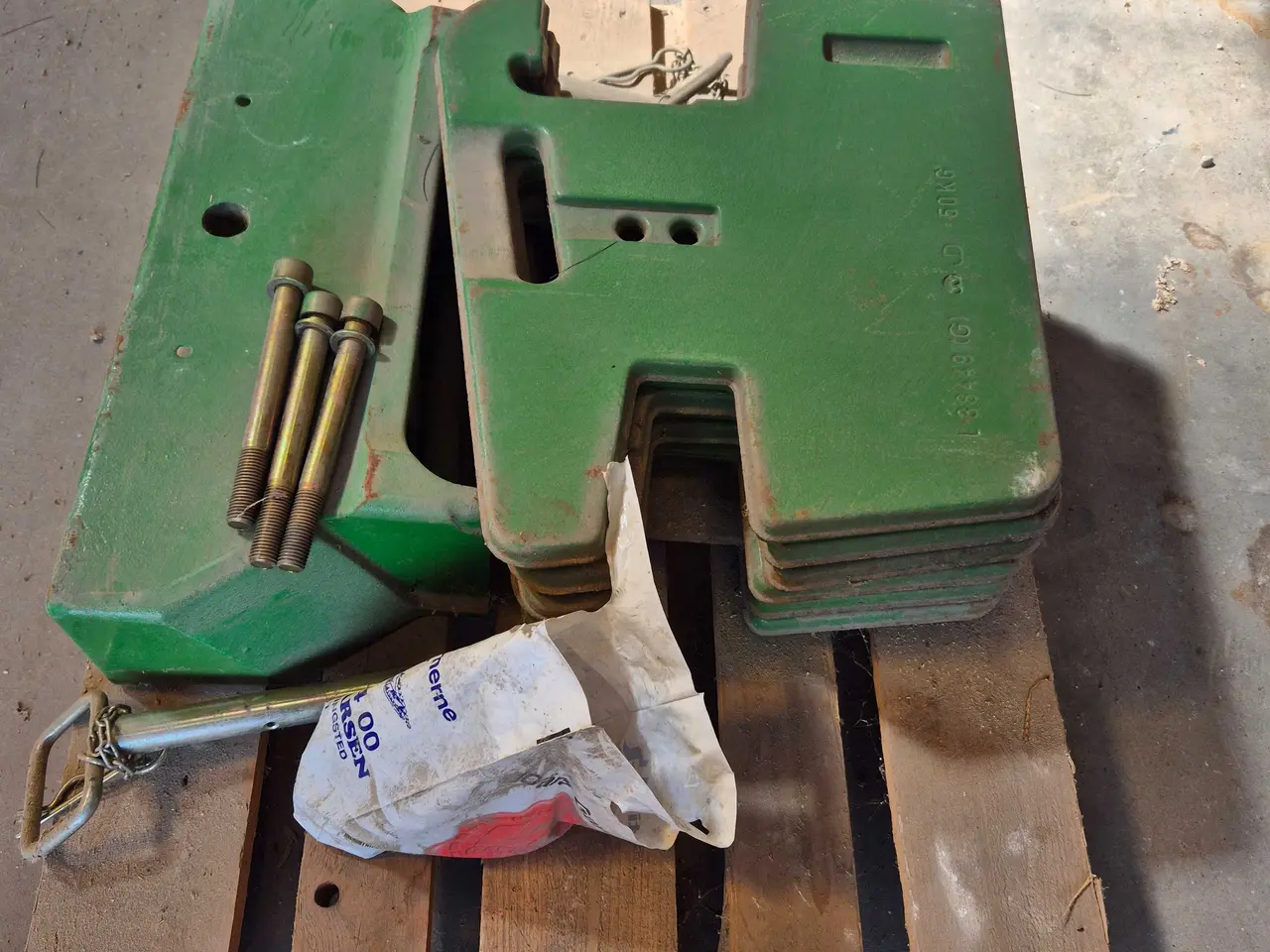 Billede 1 - Frontvægte John Deere