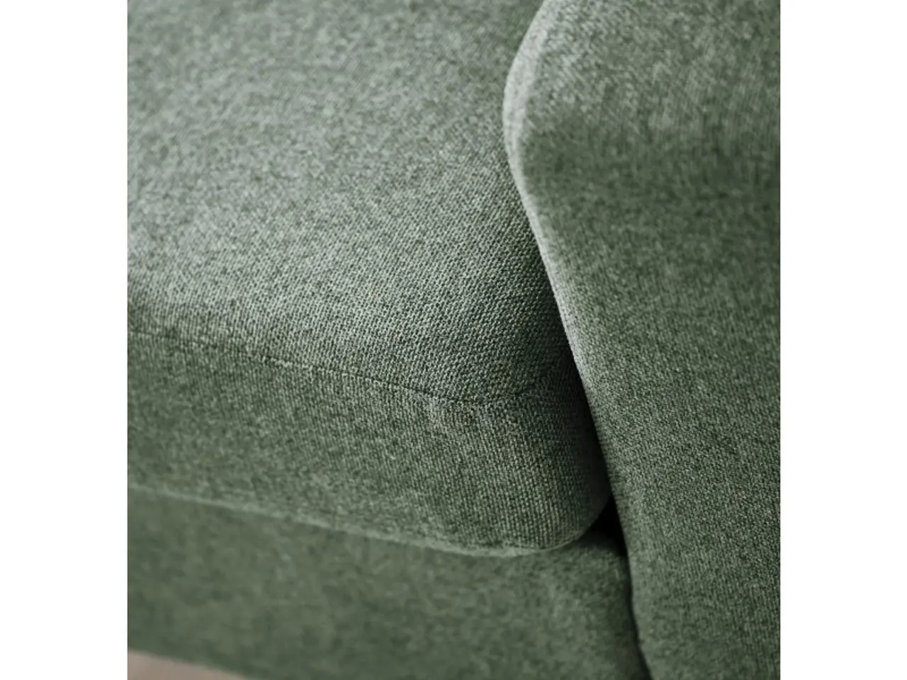 Billede 3 - Pan Chaiselong sofa Grøn stof vendbar