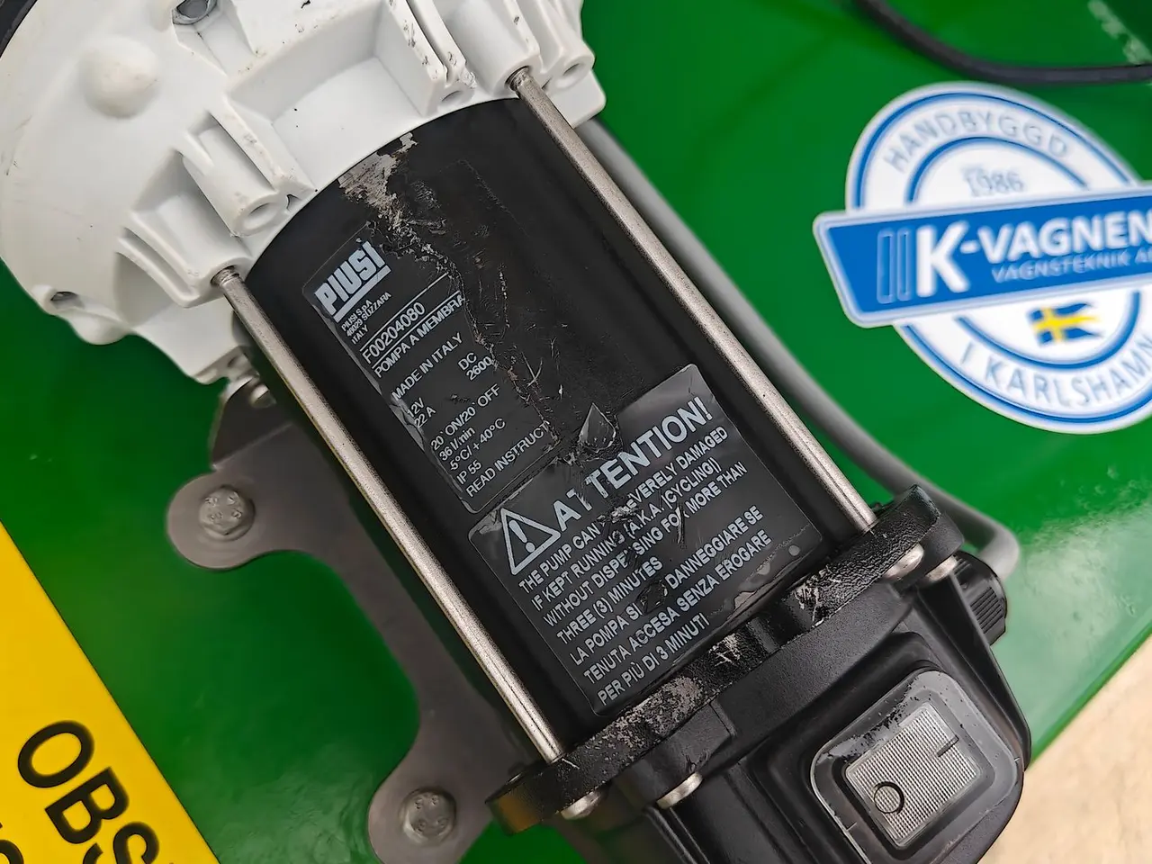 Billede 5 - K-vognen Elektrisk vandingsanlæg 300 ltr