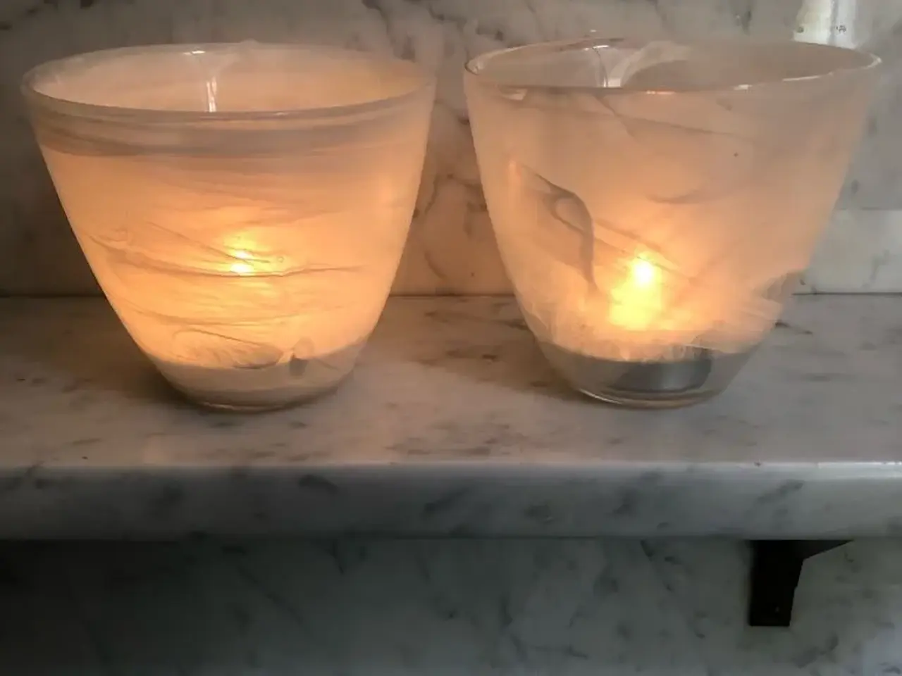 Billede 1 - Håndlavede glasstager