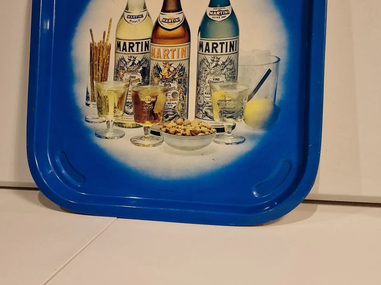 Billede 1 - martini serveringfad i metal