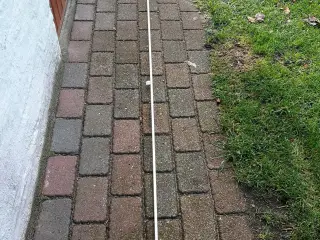 Velcro gardinstang med beslag