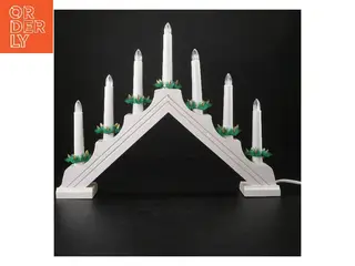 Elektrisk adventslysestage (str. 40x5 cm)