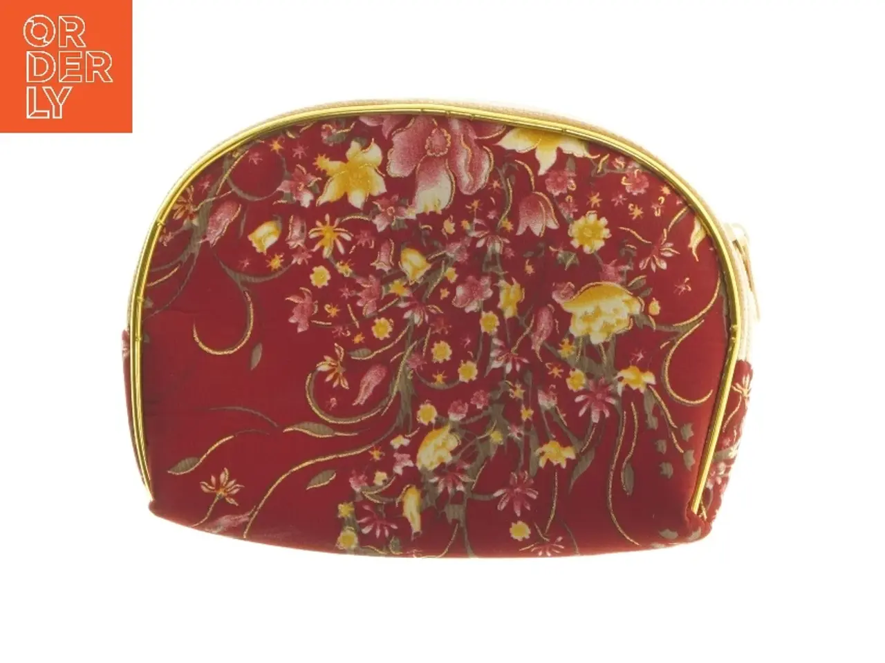 Billede 2 - Rød taske med Thailand motiv (str. 13x17,5 cm)