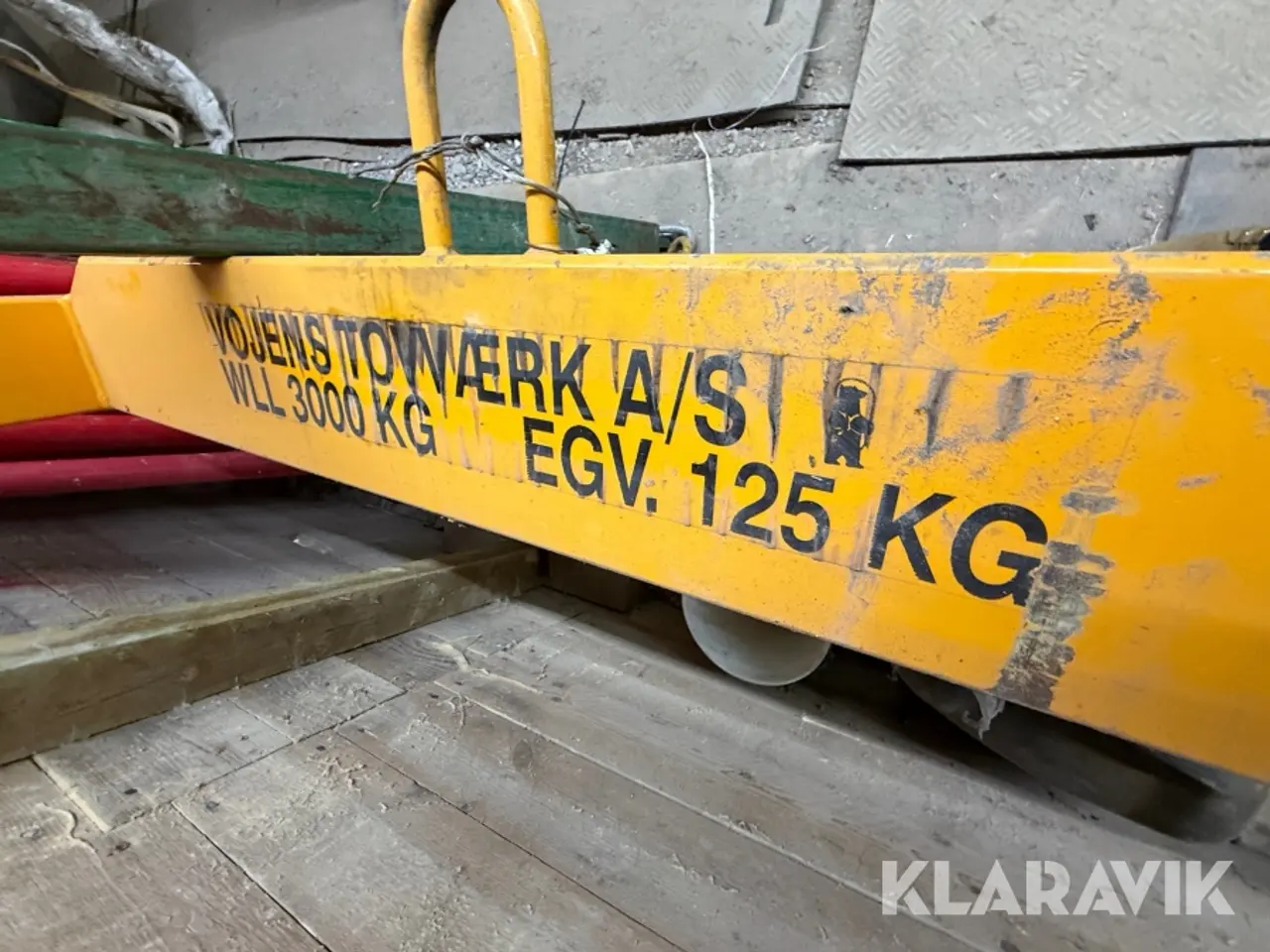 Billede 5 - H-løfteåg Vojens Tovværk 3000 kg