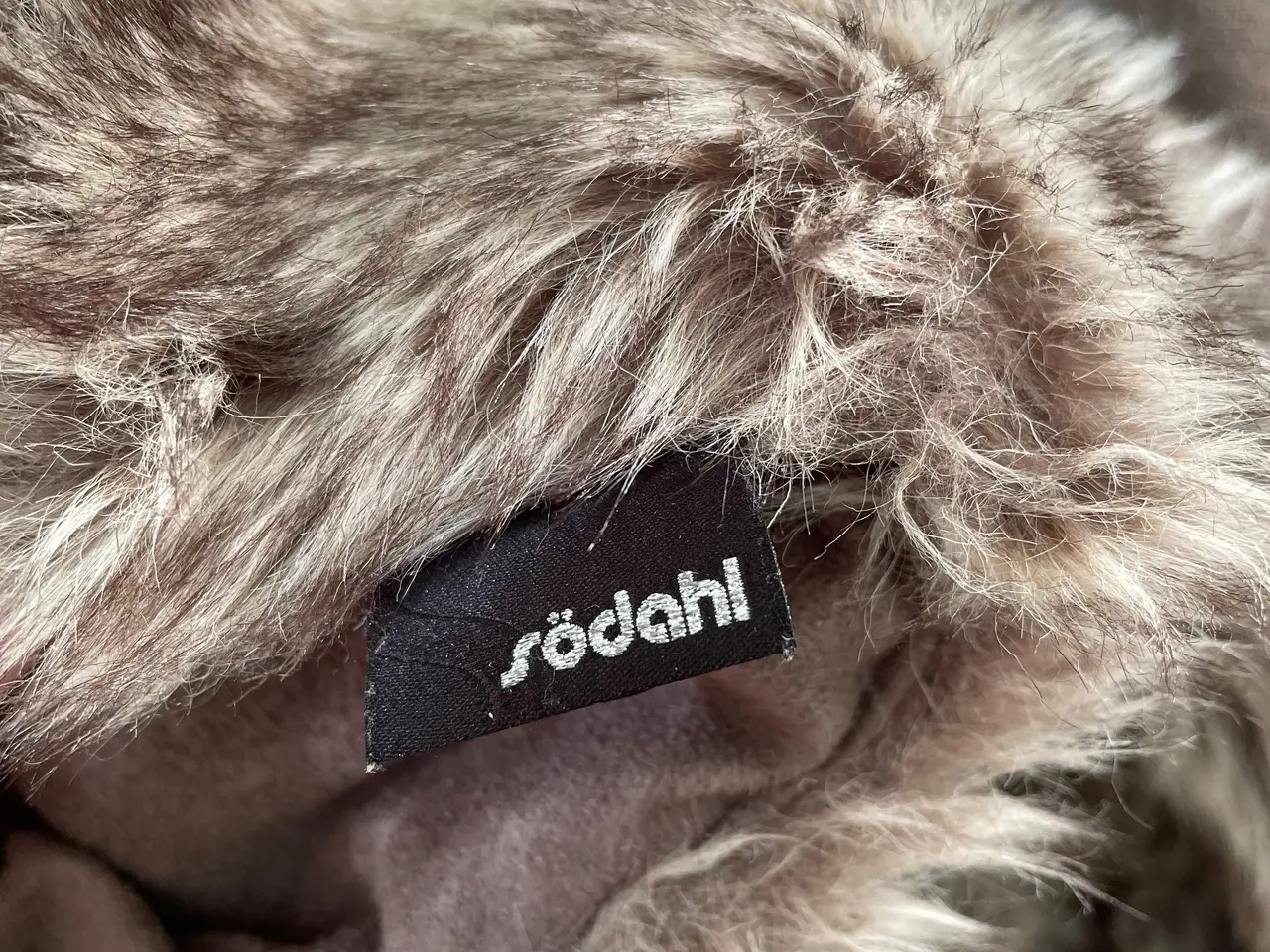 Billede 6 - Södahl plaid fake fur