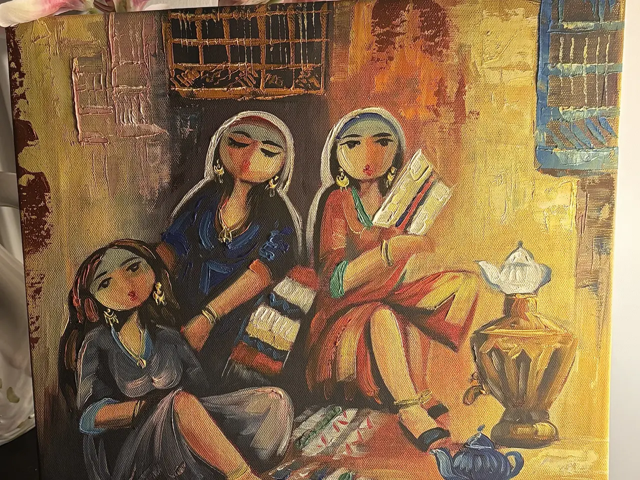 Billede 1 - Painting on a canva