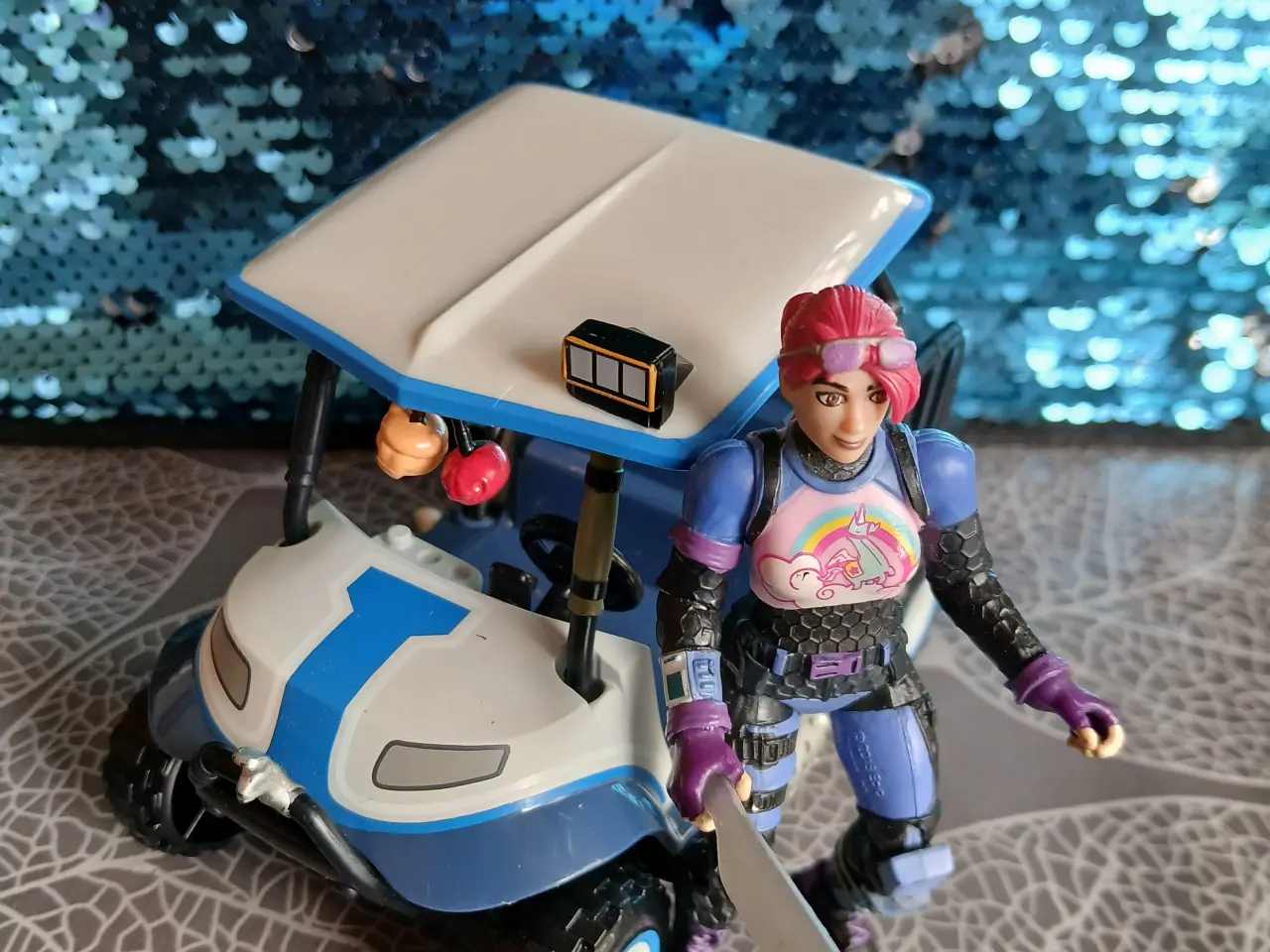 Billede 1 - FORNITE GOLFVOGN M/FIGUR
