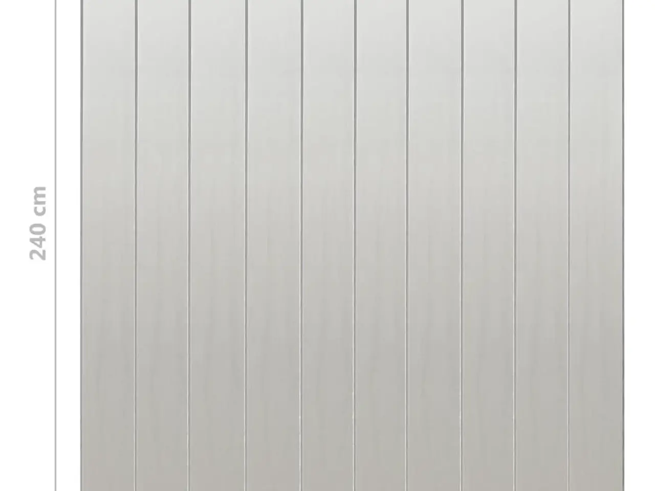 Billede 8 - Insektnet til dør i 10 dele 240 x 240 cm - sort