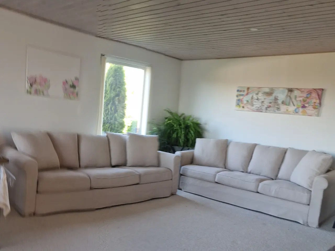 Billede 5 - Flyttesalg: Næsten nye 3 personers sofa