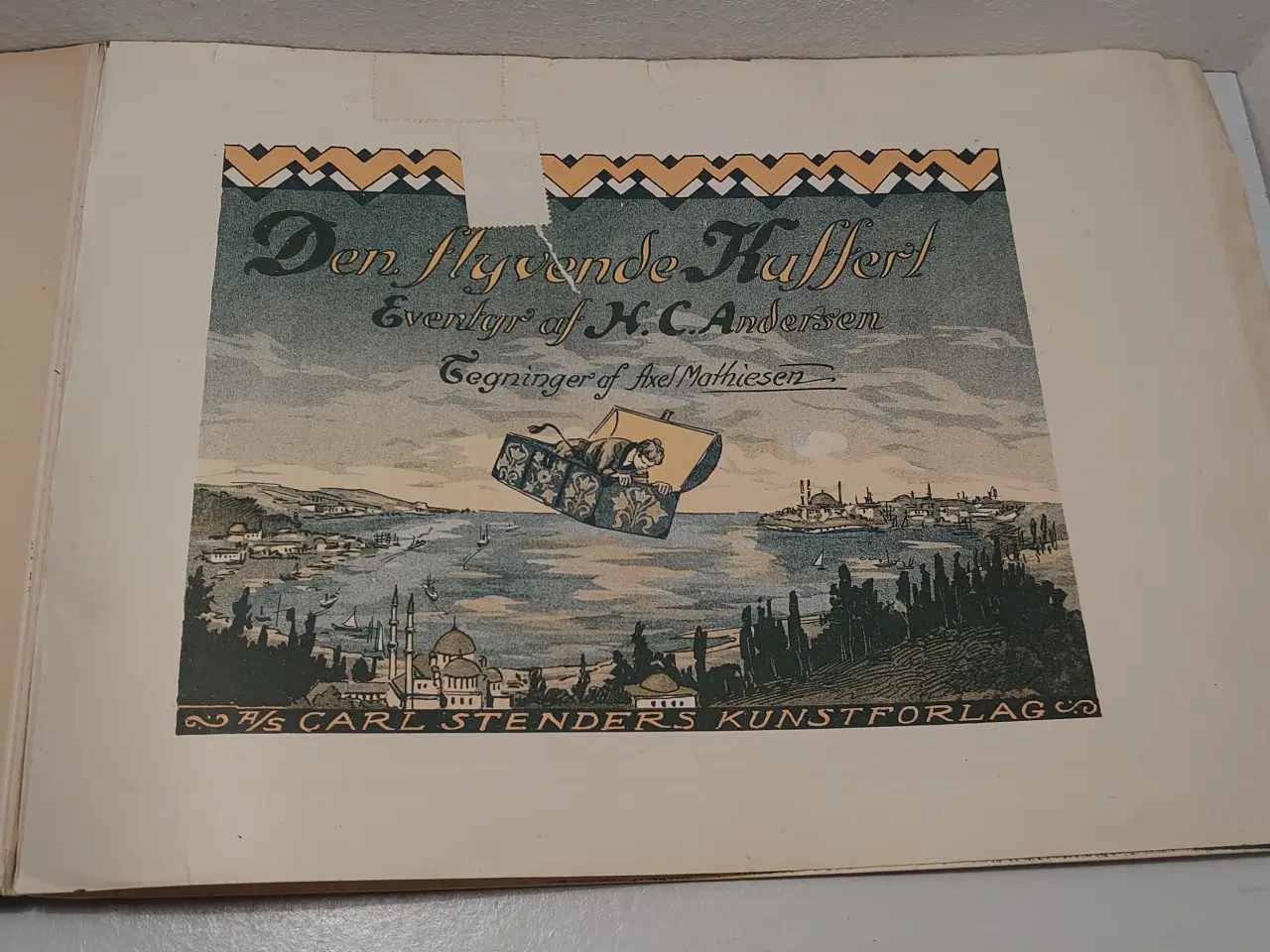 Billede 3 - H.C.Andersen: Den flyvende Kuffert.ill.A.Mathiesen