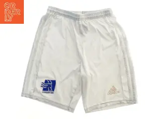 Hvide fodboldshorts fra Adidas (str. 158)