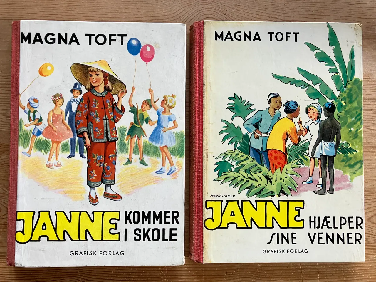 Billede 5 - 6 Karla bøger og 2 Janne bøger