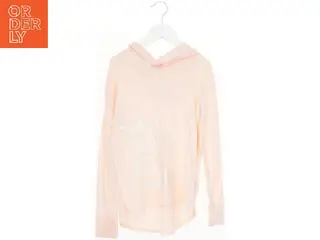 Langærmet hættetrøje med print fra H&M (str. 140)